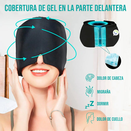 GORRO PARA ALIVIAR EL DOLOR DE LA MIGRAÑA